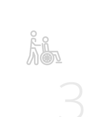 借车成功 使用轮椅